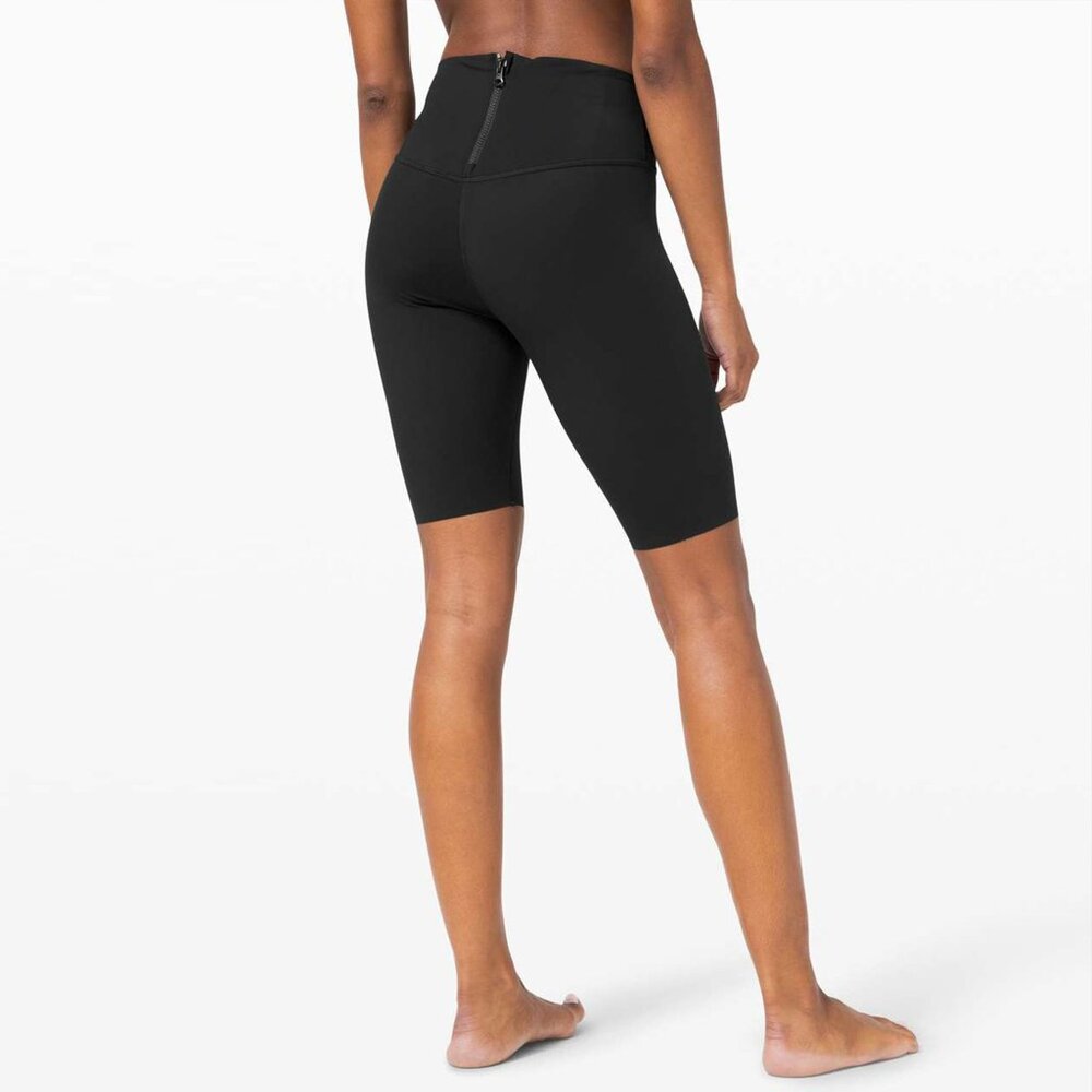LULULEMON Train to Beach High-Rise Short 10" No Size Tag Check Measurements